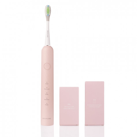 Электрическая звуковая зубная щётка Revyline RL 044 Pink