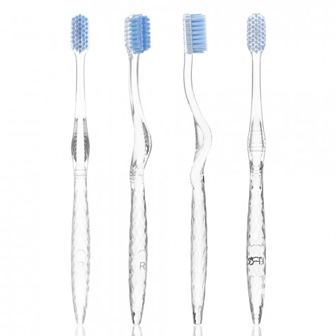 Зубная щетка Revyline S6500 Crystal Ortho Aquamarine
